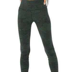 alo High-Waist Camo Vapor Legging- Medium
